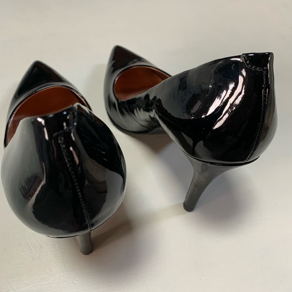 Black smooth heels 👠 size 8.5 M - Picture 7 of 8